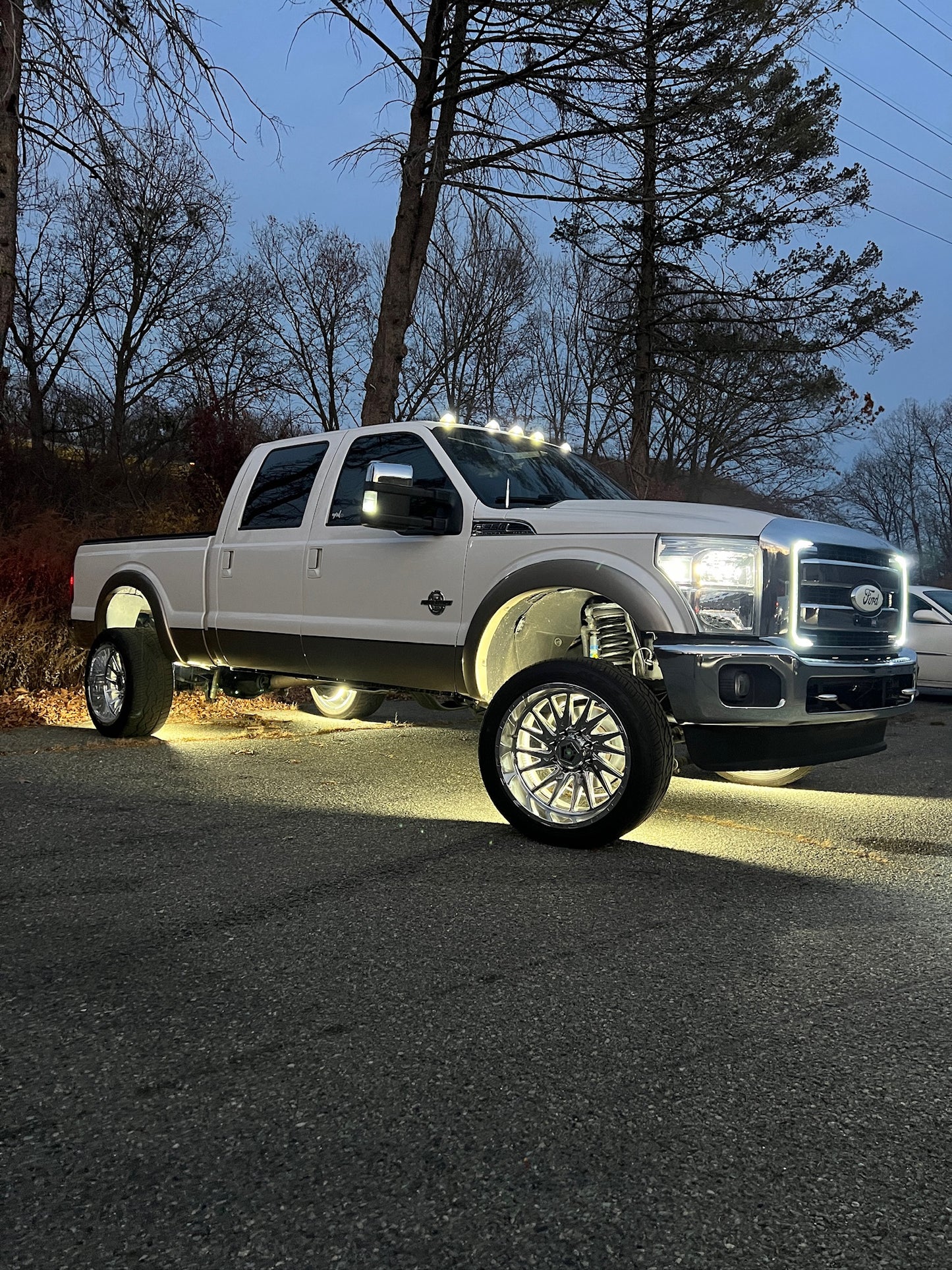 MCAW 6 Row Switchback Wheel Lights